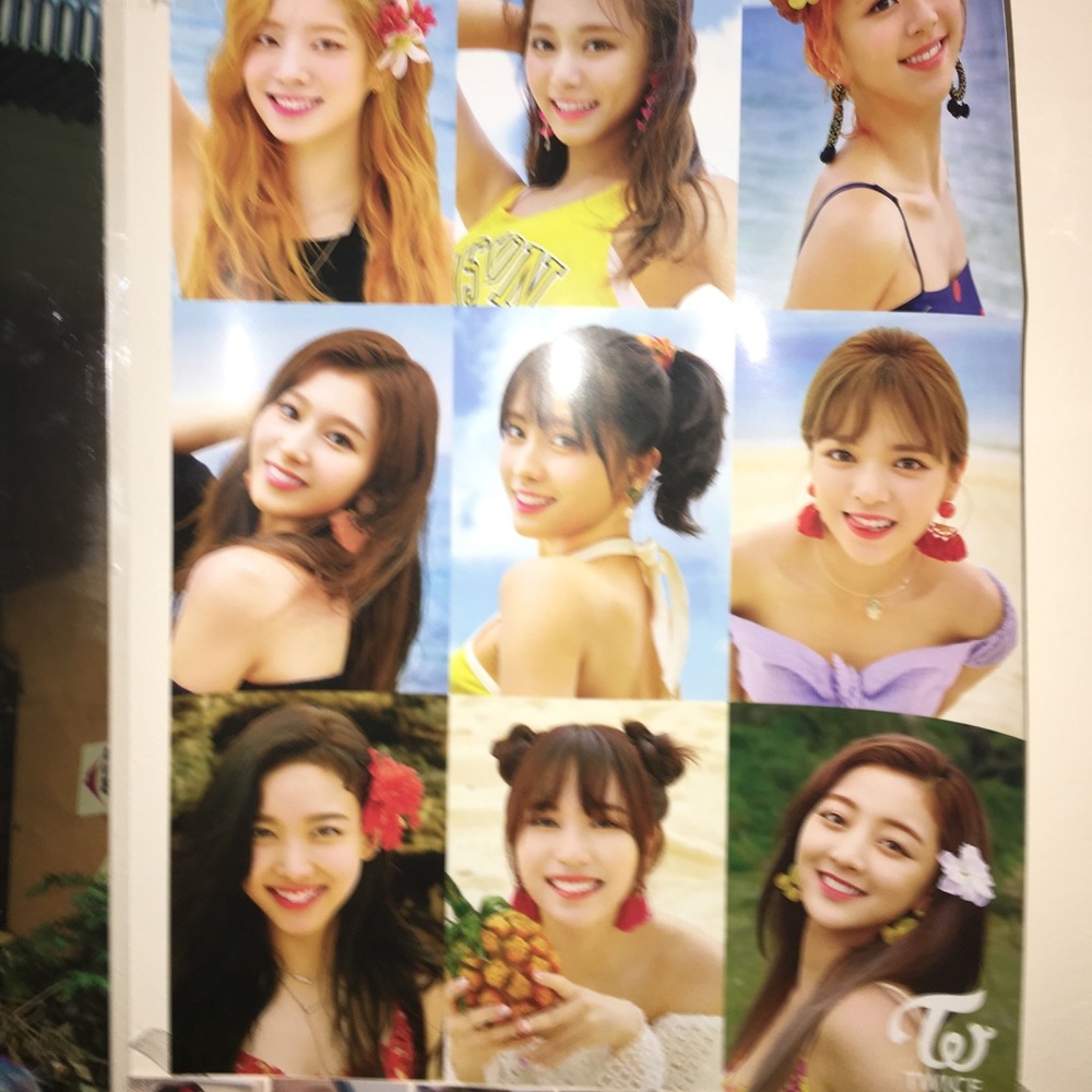 DTNA AND WHAT IS LOVE ERA TWICE POSTERS